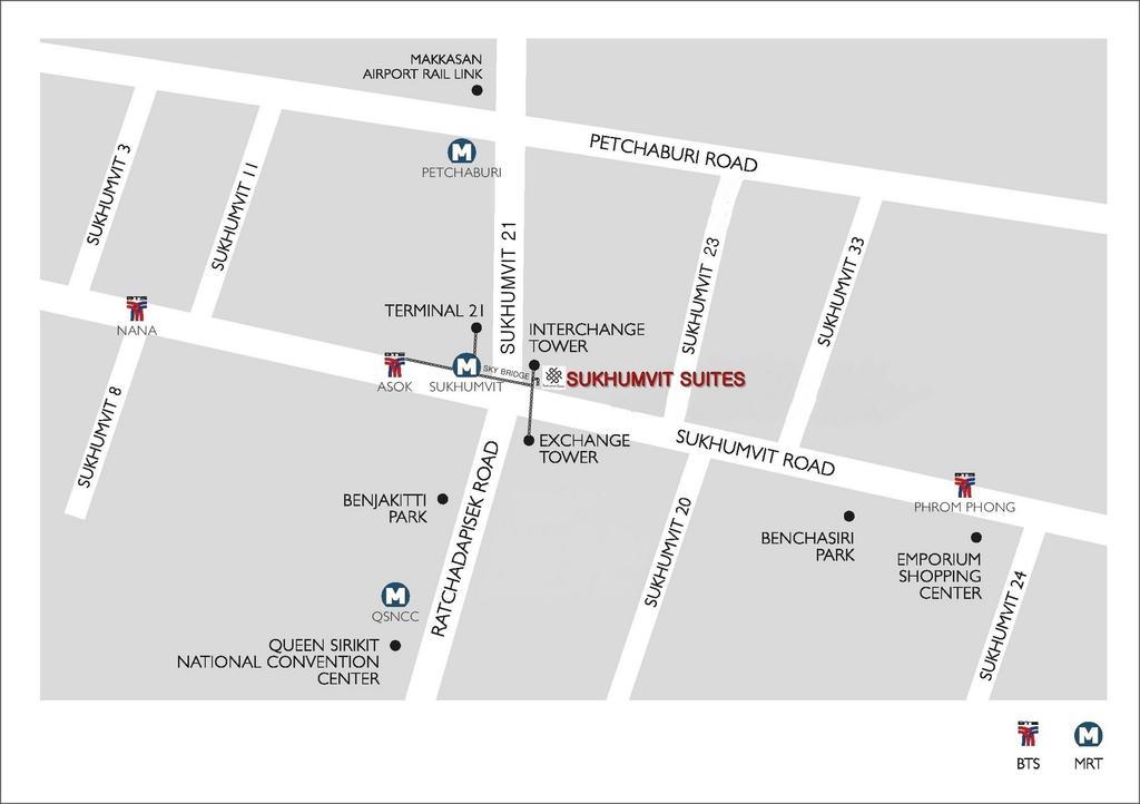 Sukhumvit Suites Hotel Bangkok Eksteriør billede